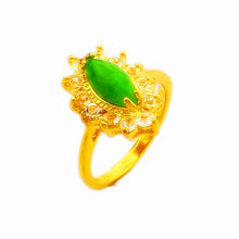 24K GP Gold Plated MensWomen Jewelry Ring Yellow Gold Golden Finger Ring YHDR 21 MP