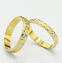 24k Gold Plated Mens Jewelry Sets Yellow Gold Golden Ring Rings YHDS 21 MP