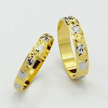 24k Gold Plated Mens Jewelry Sets Yellow Gold Golden Ring Rings YHDS 21 MP