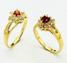 24k Gold Plated Mens Jewelry Sets Yellow Gold Golden Ring Rings YHDS 23 MP