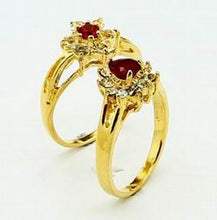 24k Gold Plated Mens Jewelry Sets Yellow Gold Golden Ring Rings YHDS 23 MP