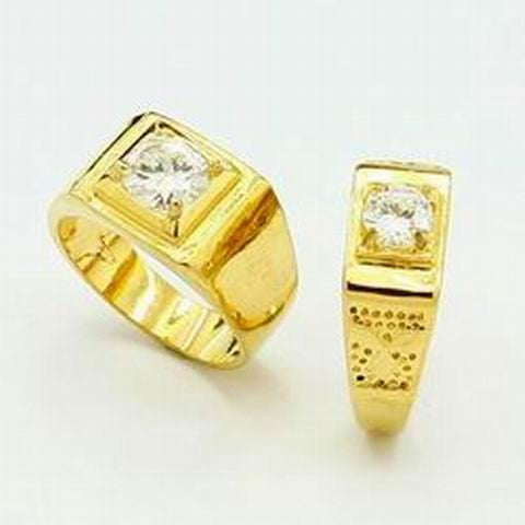 24k Gold Plated Mens Jewelry Sets Yellow Gold Golden Ring Rings YHDS 22 MP