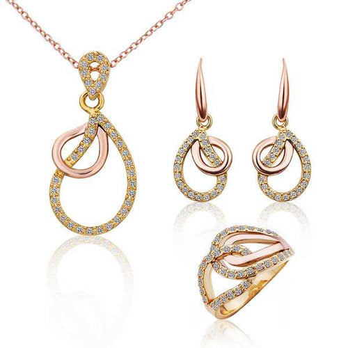 Beautiful Austrian Crystal jewelry set charms SMTPS3 MP