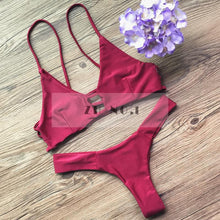 Sexy bandeau bikini push up swimsuit women swimwear strapless bikini print swim suit beach wear push up top N93 MP