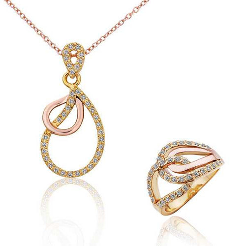 18K Gold Plating jewelry set Costume Jewellery SMTPS3 3 MP